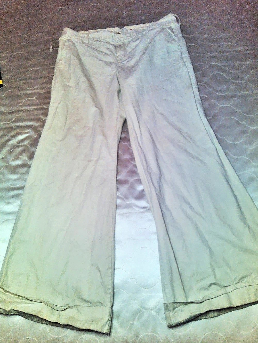 Wide Leg Pants in Green
